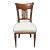 Vintage French Provincial White Accent Chair For Sale