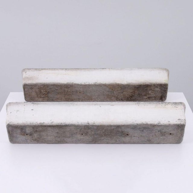 Willy Guhl Mid-Century Modern Fibre Cement Planters, Switzerland, Pair For Sale In Tampa - Image 6 of 7