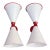 Pair of Diabolo Sconces in the Style of Jean Royere For Sale