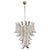 Italian Murano Petals Chandelier, 1970s For Sale - Image 6 of 13