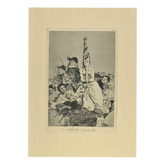Francisco Goya, Hubo Remedio, 1800s, Etching For Sale