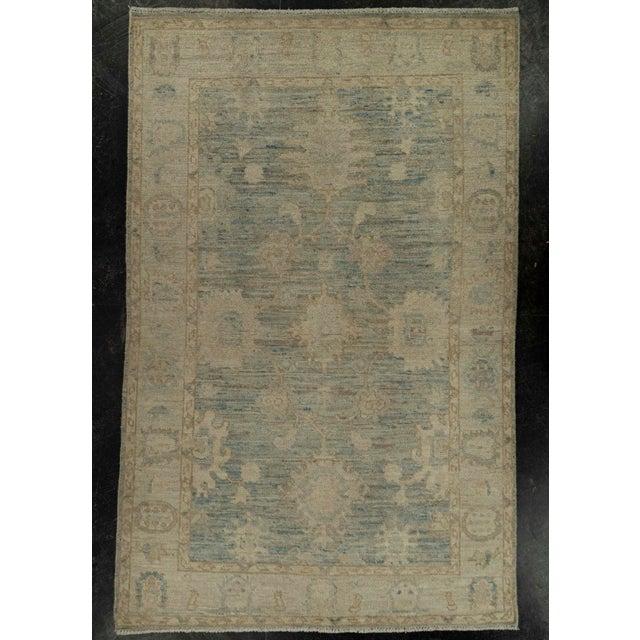 Brown Oushak Rug 3'3" x 5'1" #21356 For Sale - Image 8 of 8