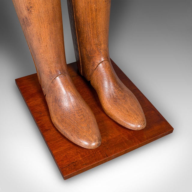 Antique Bootmaker’s Display, English, Beech, Riding Boot Stretcher, Edwardian For Sale - Image 10 of 10