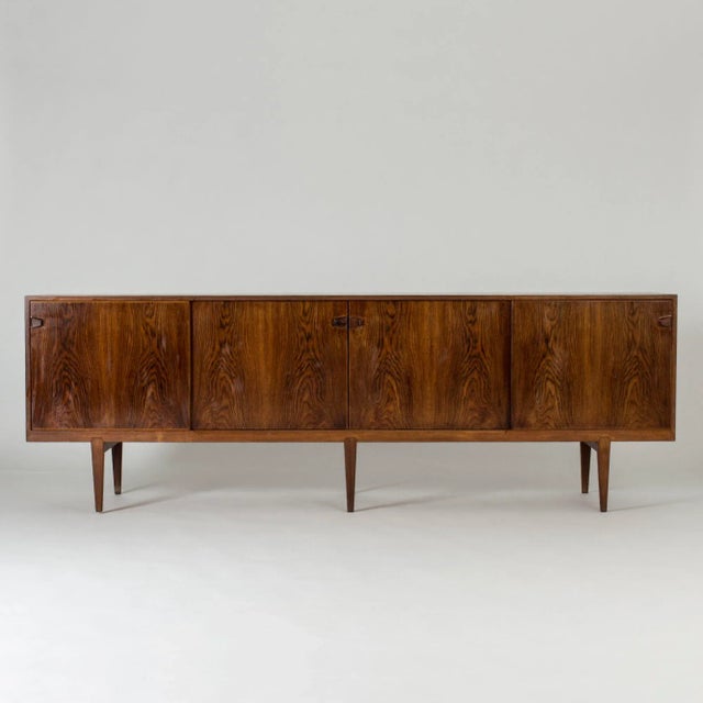 Mid-Century Rosewood Sideboard by Henry Rosengren Hansen for Brande Møbelindustri For Sale - Image 13 of 13