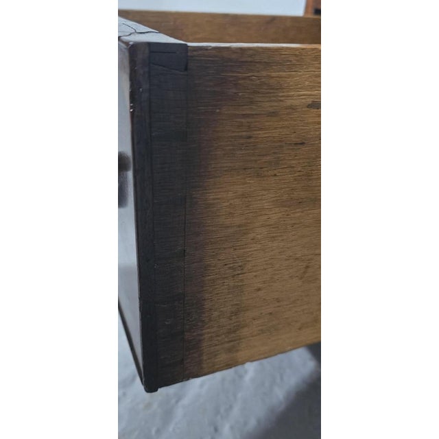 Antique Georgian Mahogany Desk, 1750 For Sale - Image 10 of 18