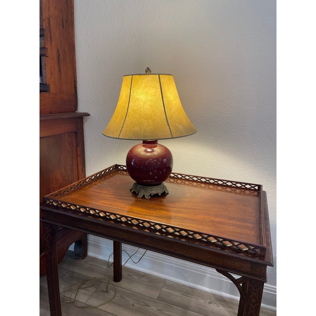 19th Century Mahogany "Silver" Table For Sale In Austin - Image 6 of 13