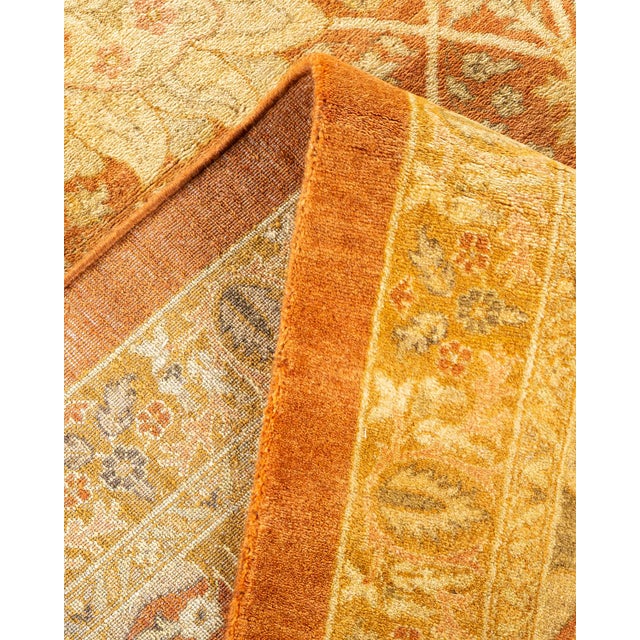 Mogul, One-of-a-Kind Hand-Knotted Area Rug - Brown, 10' 2" x 14' 1" For Sale In New York - Image 6 of 8