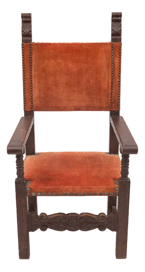 Palmwood Ceremonial Armchair, 1920s