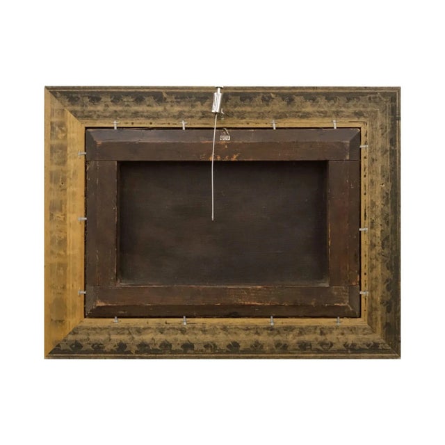 Shore, 19th-Century, Oil on Canvas, Framed For Sale - Image 4 of 5