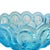 l.g. Wright Moon & Stars Lidded Compote – 9.5” Opalescent Blue Glass Candy Dish For Sale - Image 10 of 11