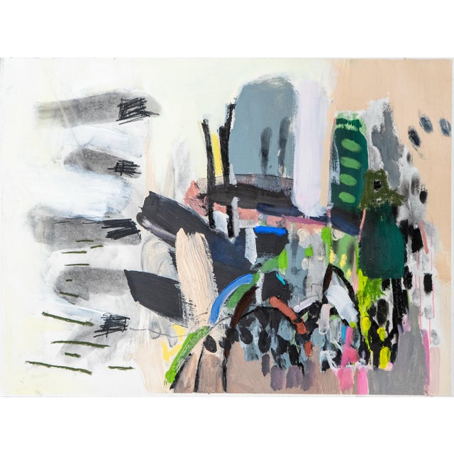 Melanie Brown With Justin Purcell #1 Acrylic, charcoal, and pastel on paper 24 x 18