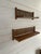 A- 356 a+b vintage wooden drying racks +-1965 [ddr] two drying racks [ plates] made of wood from germany [ ddr] in superb...