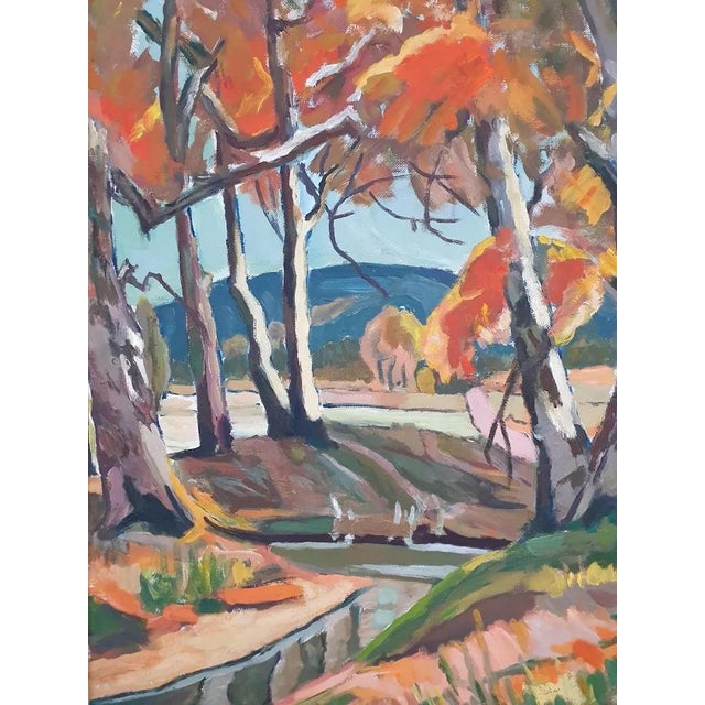 LG G-Berg, Landscape, 1970s, Oil Painting on Canvas, Framed For Sale - Image 13 of 18