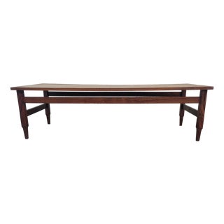 Vintage Scandinavian Teak Coffee Table, 1960s For Sale