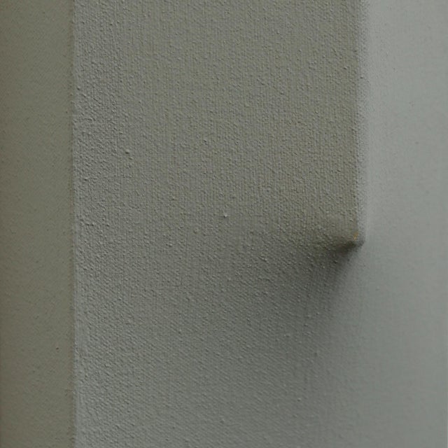 Light Fg Evrgr-0319 - Tall Narrow Contemporary Mixed Media 3d Sculpture on Canvas and Wood Structure by Len Klikunas For Sale In Los Angeles - Image 6 of 9