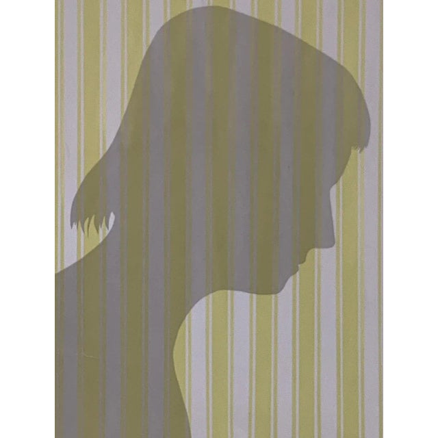 Shadows Silkscreen by Berto Ravotti, 1972 For Sale - Image 3 of 7