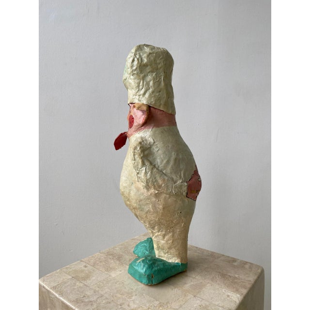 Vintage Folk Art Henri's Restaurant Paper Maché "Florida Money" Bank, Circa 70s-80s For Sale In New York - Image 6 of 13
