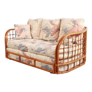 Vintage New Bamboo Loveseats For Sale Chairish