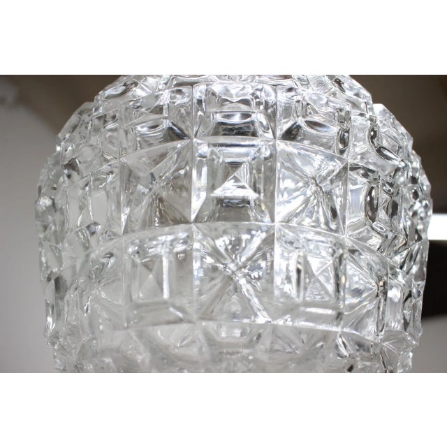 Vintage Glass Pendant from Kamenický Šenov For Sale - Image 8 of 11