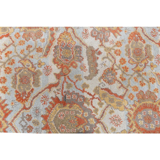 Antique English Axminster Rug For Sale - Image 11 of 17