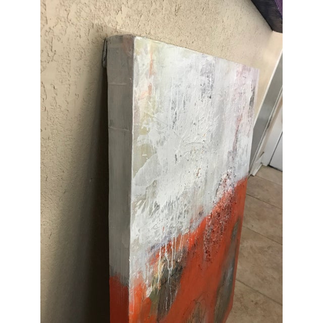 Abstract "Amorous" Abstract Acrylic Painting For Sale - Image 3 of 7