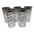 Happy Anniversary Platinum Rim Cocktail Glasses-Set of 6 For Sale