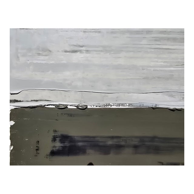 Contemporary Abstract Landscape - Natural Color Palette / Beach Art For Sale