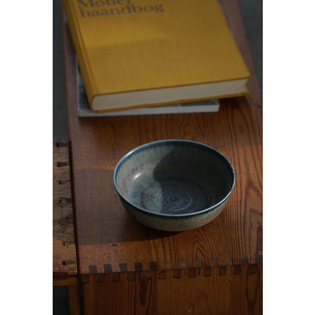 Mid-Century Danish Modern Ceramic Model 237 Bowl by Eva Staehr-Nielsen for Saxbo, 1940s For Sale - Image 17 of 18