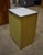 Vintage 1950s Yellow Metal Kitchen Cabinet W/ Formica Top Mid-Century For Sale - Image 10 of 14