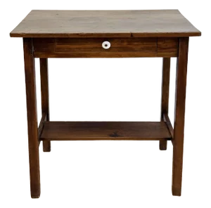 Antique Single Drawer Pine Table or Writing Desk