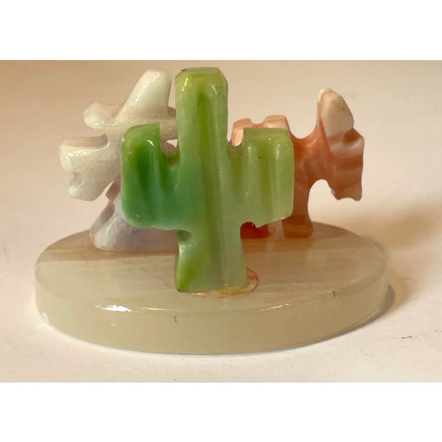 Vintage Mexican Onyx Art Figurine For Sale In Dallas - Image 6 of 7