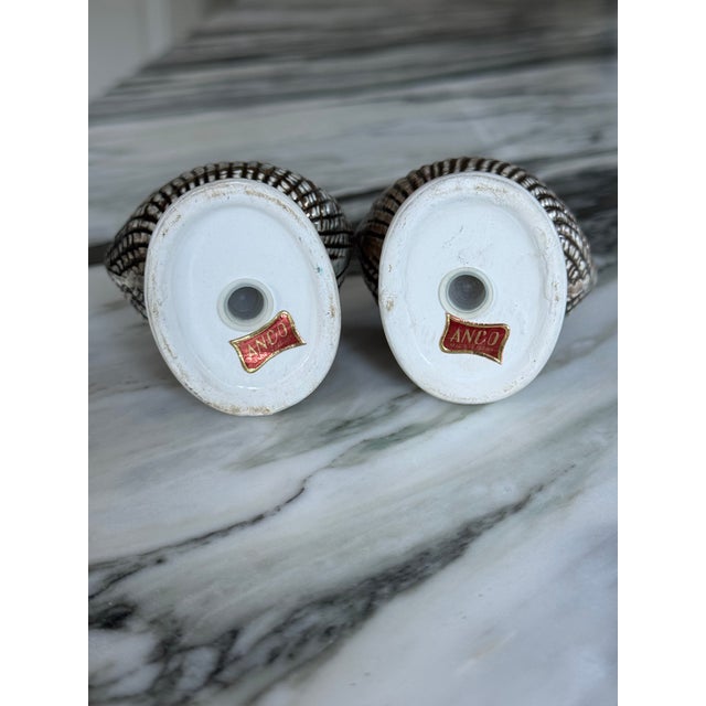 Mid 20th Century Made in Japan Shell Motif Salt & Pepper - Set of 2 For Sale - Image 9 of 16