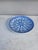 De Sarreguemines 19th Century Set of 6 French Blue & White Faience Dinner Plates Sarreguemines For Sale - Image 4 of 7