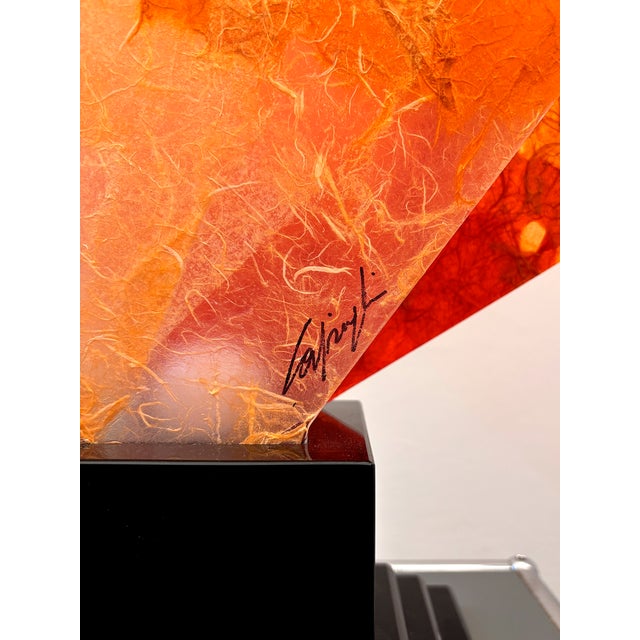 Fan Lamp by Lucia Caprioglio, 2000 For Sale - Image 4 of 7