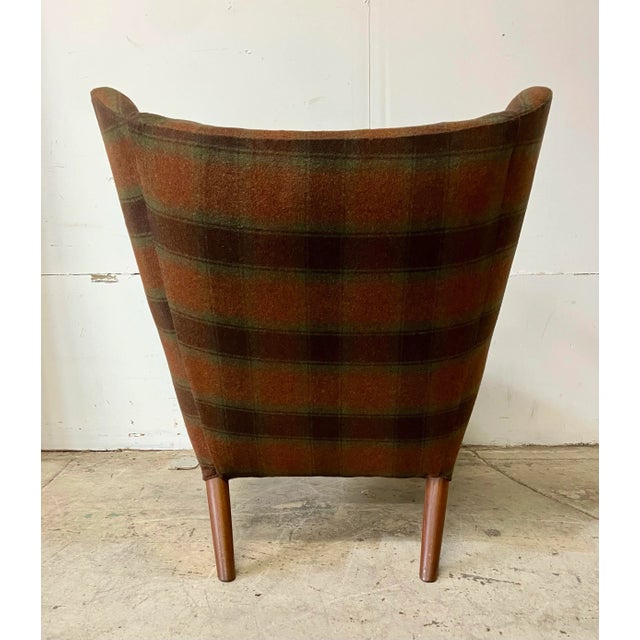 1970s 1970s Ap 19 “Papa Bear” Chair by Hans Wegner for a.p. Stolen For Sale - Image 5 of 6