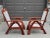 Estate Tropical Plantation/ Swedish Modern Teak Adirondack Chairs - A Pair For Sale - Image 9 of 17