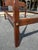 Brown Late 20th Century Custom-Made Solid Mahogany Queen Size Four Post Bed Frame For Sale - Image 8 of 13