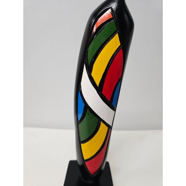 Modern Domingo Gomez Modern Impressionist Wood Sculpture For Sale - Image 3 of 16