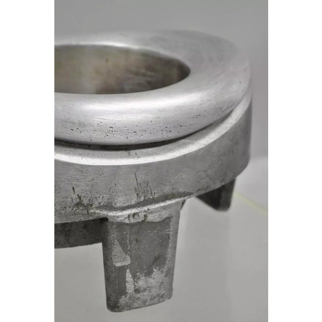 Vintage Boon & Lane Aluminum Hat Block Mold Form Millinery Luton Beds England B For Sale In Philadelphia - Image 6 of 12