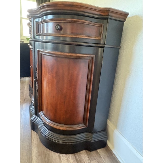 Hooker Furniture Preston Ridge Credenza in Black Cherry For Sale In Tampa - Image 6 of 11