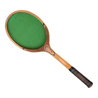 Abercrombie & Fitch Wooden Tennis Racquet For Sale