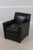 2000 - 2009 Pair of Stickley Black Leather Club Chairs For Sale - Image 5 of 13