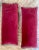 Textile Antique 18th Century European Verdure Tapestry Fragment Velvet Pillows With Bullion Fringe- A Matching Pair For Sale - Image 7 of 10
