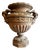 Large 17th Century Antique Terracotta Jardinière with Medusa Handle, Italy For Sale