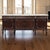 19th Century French Louis XVI Mahogany Buffet with Carrara Marble Top is a commanding and impressive work of the...