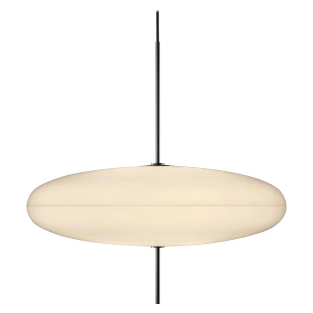 Gino Sarfatti Model No. 2065 Ceiling Light in All White For Sale - Image 10 of 10