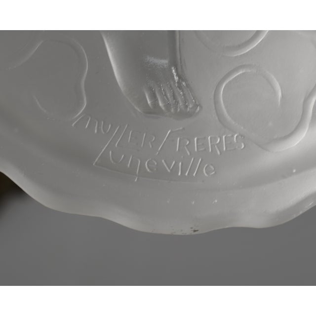 Silver A Pair of French Art Deco Wall Sconces by Cherrier & Muller Freres 1930 France For Sale - Image 8 of 12