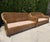 Wood Vintage 72” Handwoven Rattan Sofas With Large Braid Trim, Pair For Sale - Image 7 of 17
