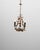 20th Century Italian Gilt Metal Tole Chandelier with Leaf Motif For Sale - Image 10 of 18