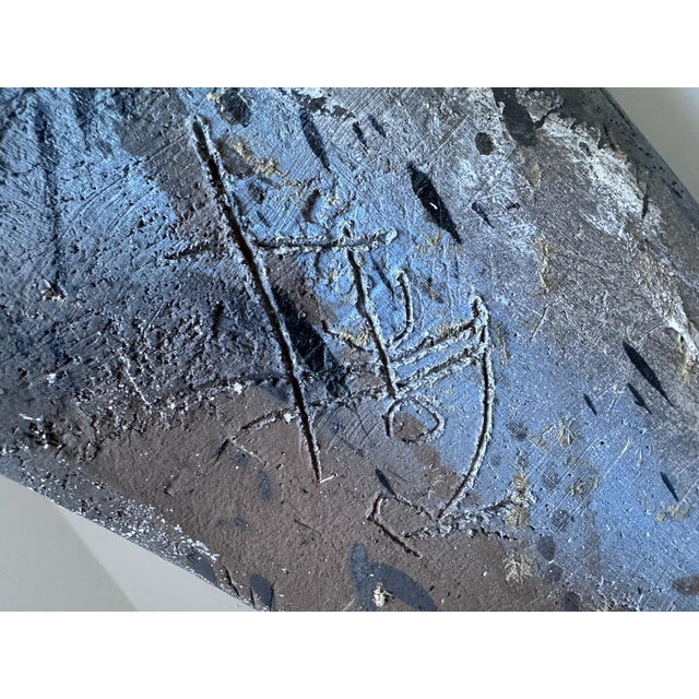 Patrick Rollet, Large Abstract Sandstone Sculpture, 100cm For Sale - Image 10 of 13